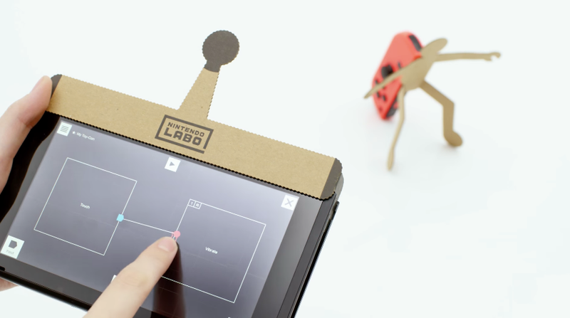 Illustration for article titled Nintendo Labo Will Let You Program Your Own Custom Robots